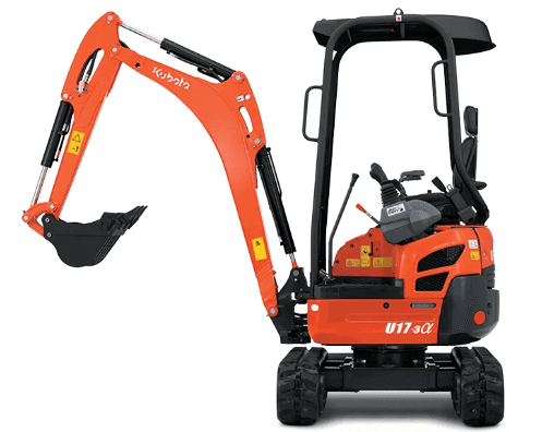 Kubota U17 Mini-Excavator